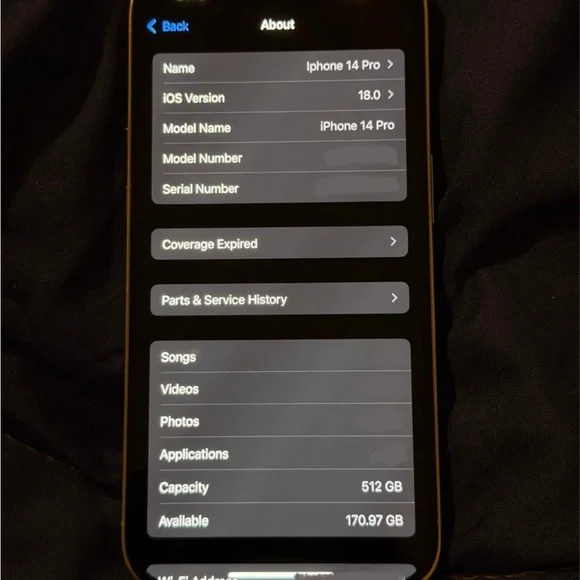 Sleek Black Smartphone